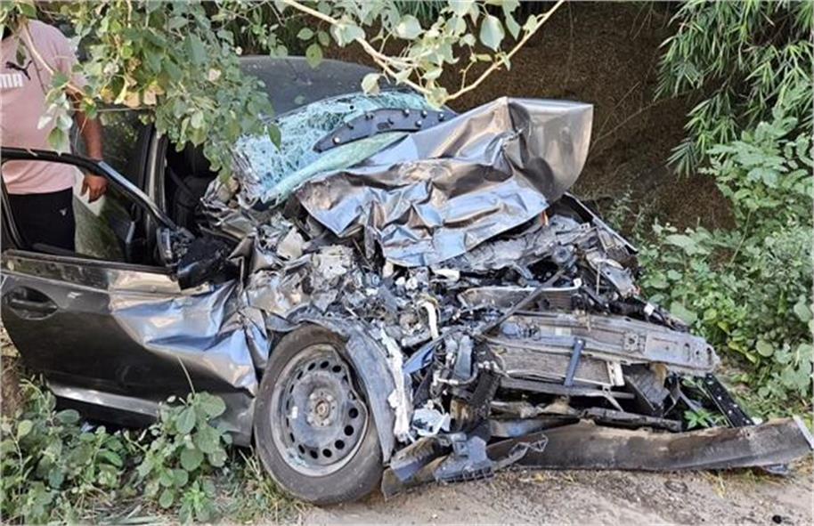 Big accident with family returning from Mata Naina Devi